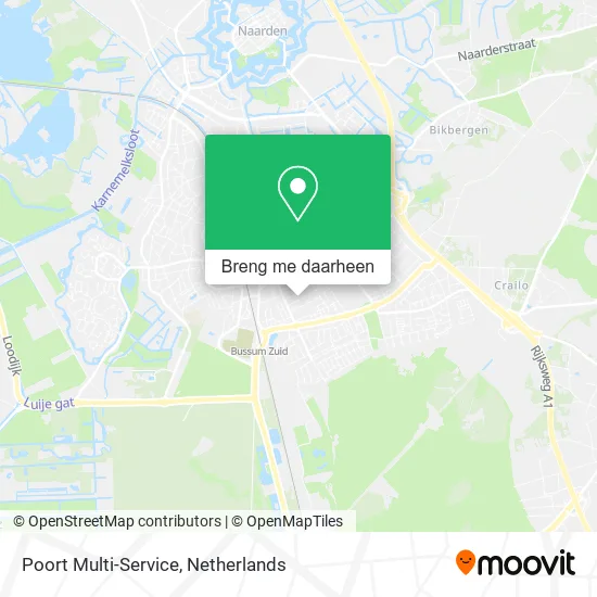 Poort Multi-Service kaart