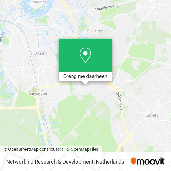 Networking Research & Development kaart