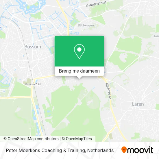 Peter Moerkens Coaching & Training kaart
