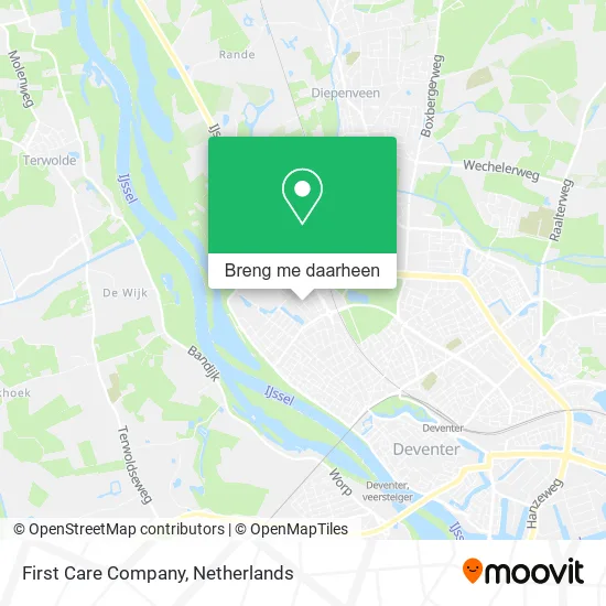 First Care Company kaart