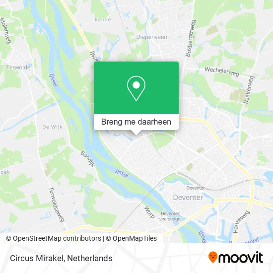 Circus Mirakel kaart