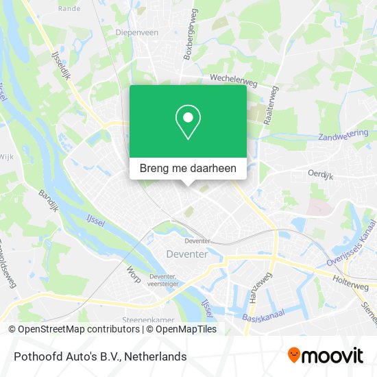 Pothoofd Auto's B.V. kaart