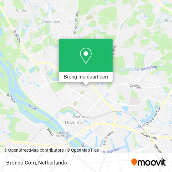Bronno Com kaart