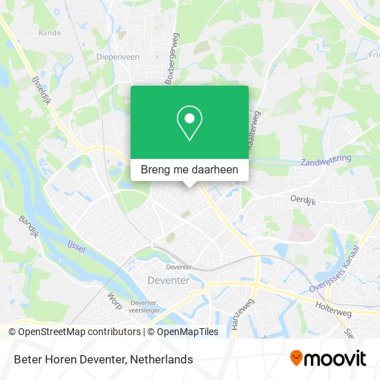 Beter Horen Deventer kaart