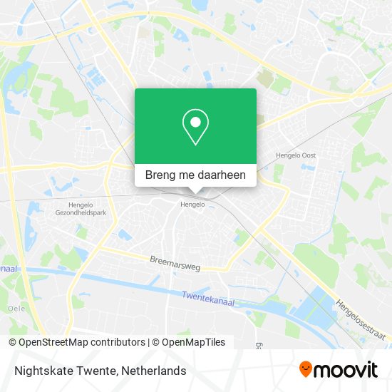 Nightskate Twente kaart