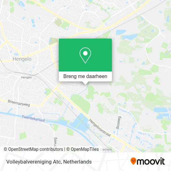 Volleybalvereniging Atc kaart