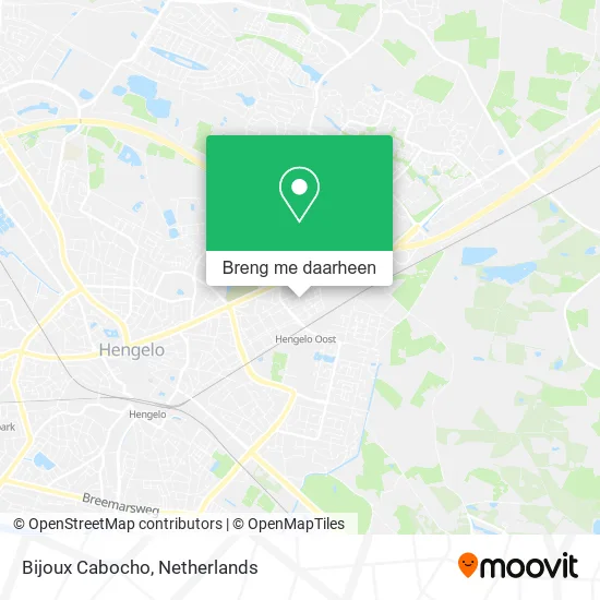 Bijoux Cabocho kaart