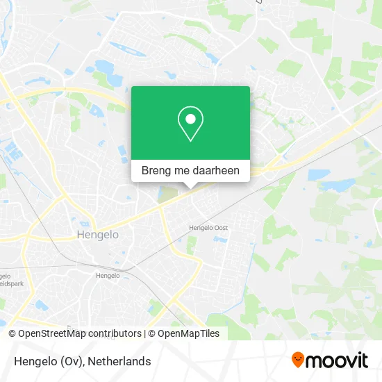 Hengelo (Ov) kaart