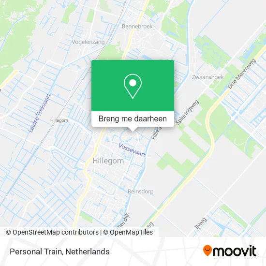 Personal Train kaart