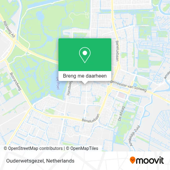 Ouderwetsgezel kaart