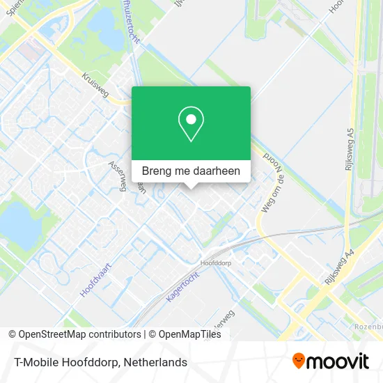 T-Mobile Hoofddorp kaart