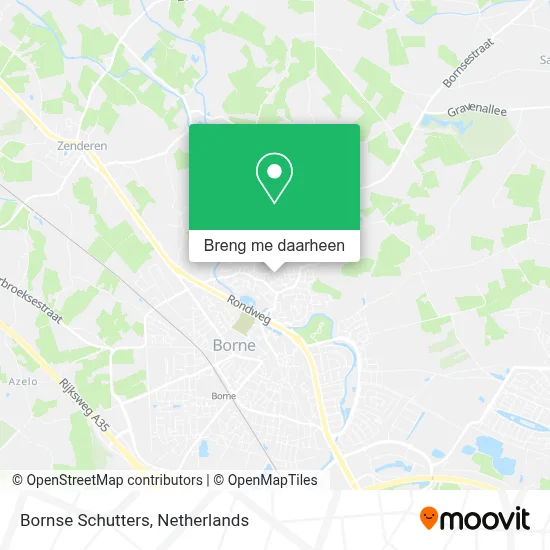 Bornse Schutters kaart