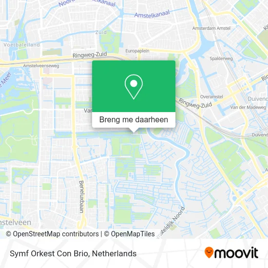 Symf Orkest Con Brio kaart