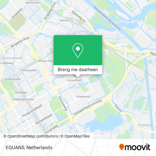 EQUANS kaart