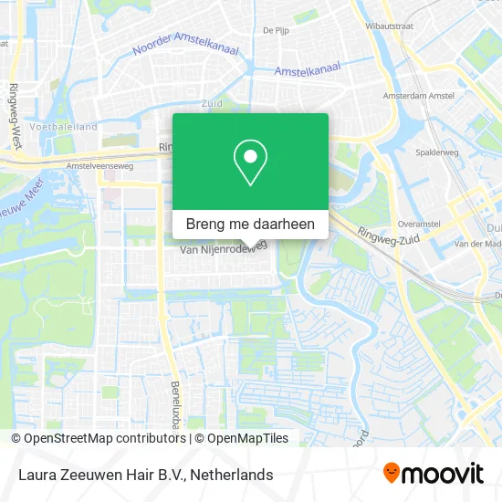 Laura Zeeuwen Hair B.V. kaart