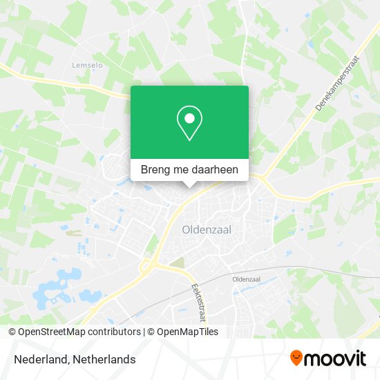 Nederland kaart