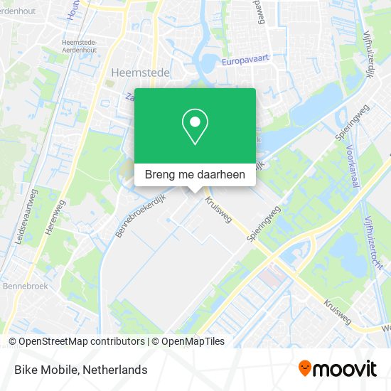 Bike Mobile kaart
