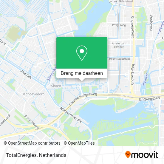 TotalEnergies kaart