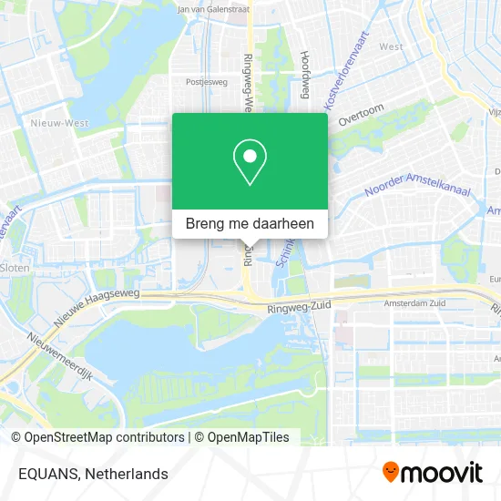 EQUANS kaart