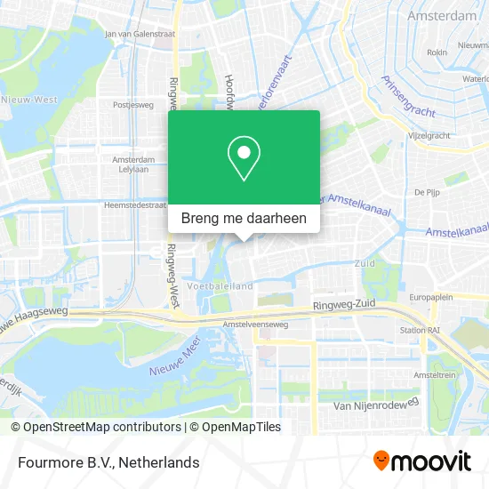 Fourmore B.V. kaart