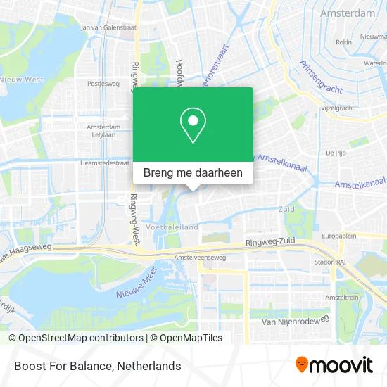 Boost For Balance kaart