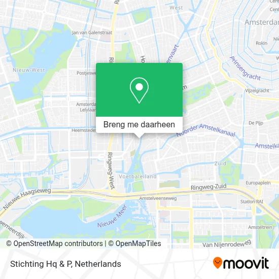 Stichting Hq & P kaart