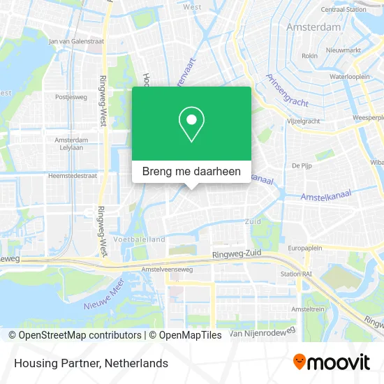 Housing Partner kaart