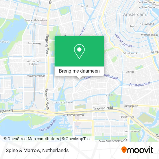 Spine & Marrow kaart