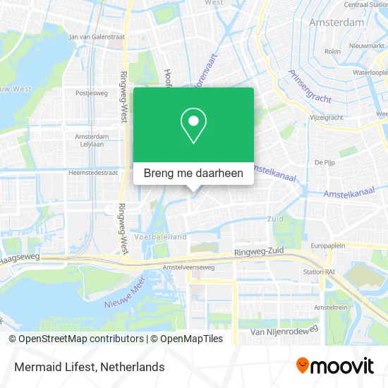 Mermaid Lifest kaart