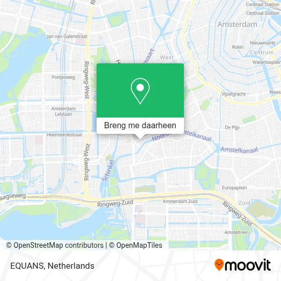 EQUANS kaart