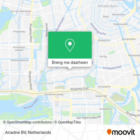 Ariadne BV kaart