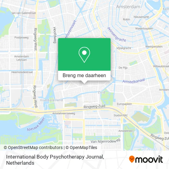 International Body Psychotherapy Journal kaart