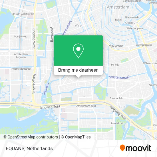 EQUANS kaart