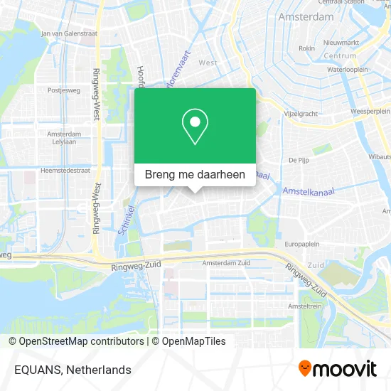 EQUANS kaart