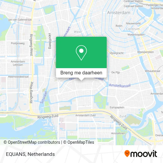 EQUANS kaart