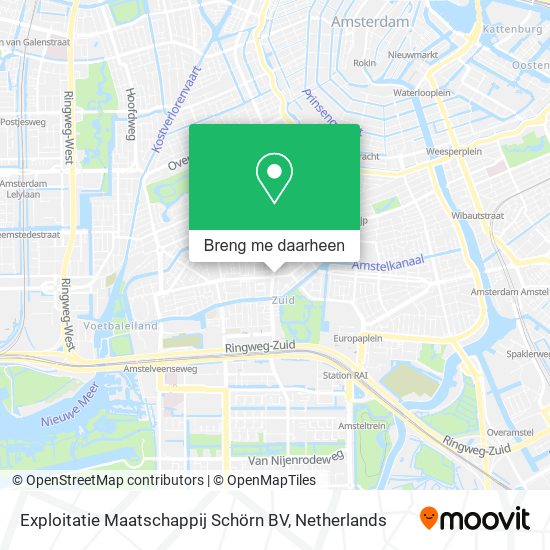 Exploitatie Maatschappij Schörn BV kaart
