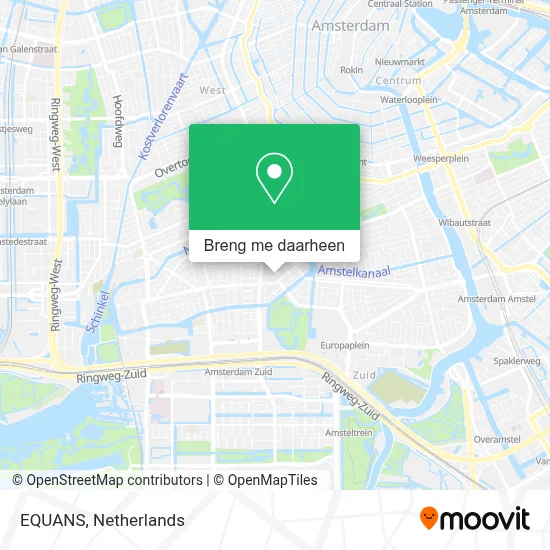 EQUANS kaart