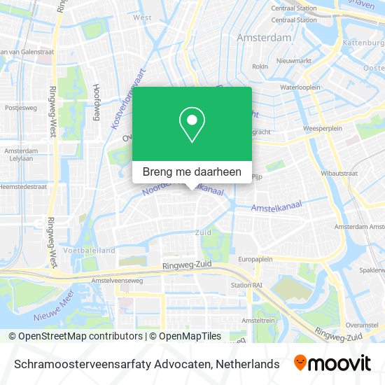 Schramoosterveensarfaty Advocaten kaart
