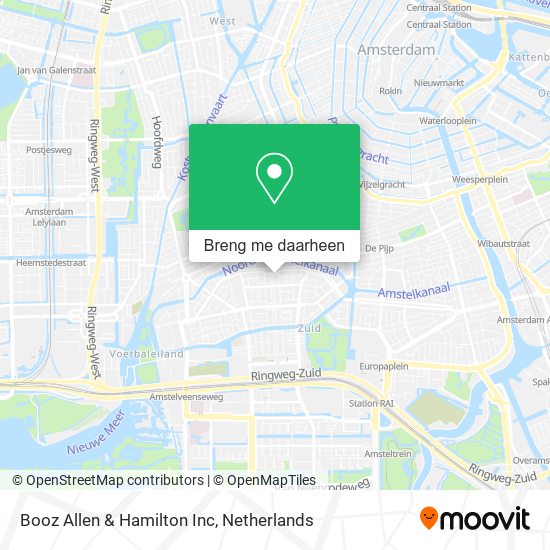 Booz Allen & Hamilton Inc kaart