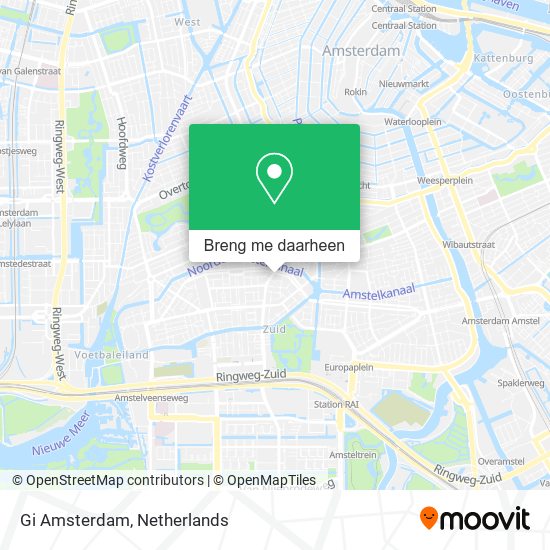 Gi Amsterdam kaart