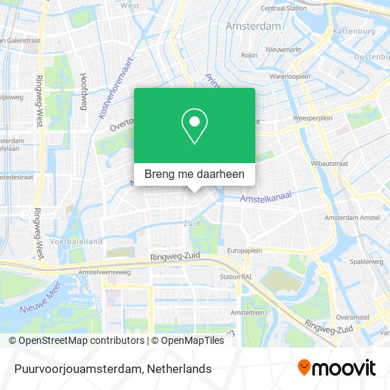 Puurvoorjouamsterdam kaart