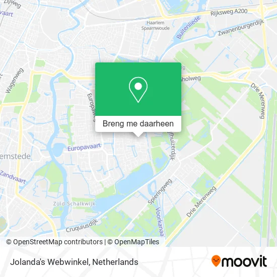 Jolanda's Webwinkel kaart