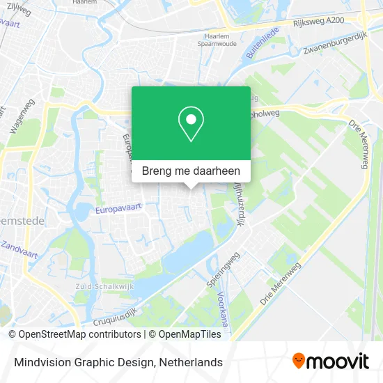 Mindvision Graphic Design kaart