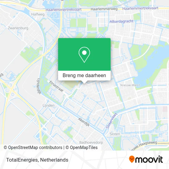 TotalEnergies kaart