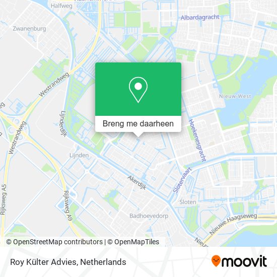 Roy Külter Advies kaart