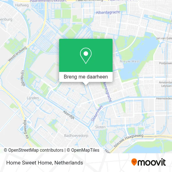 Home Sweet Home kaart