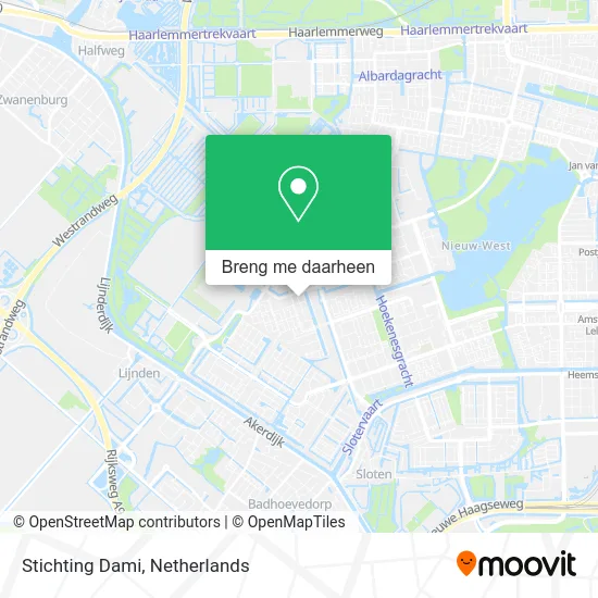 Stichting Dami kaart