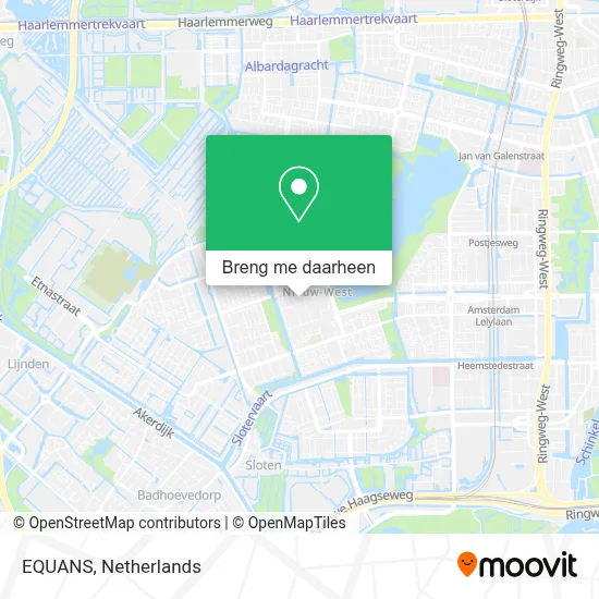 EQUANS kaart