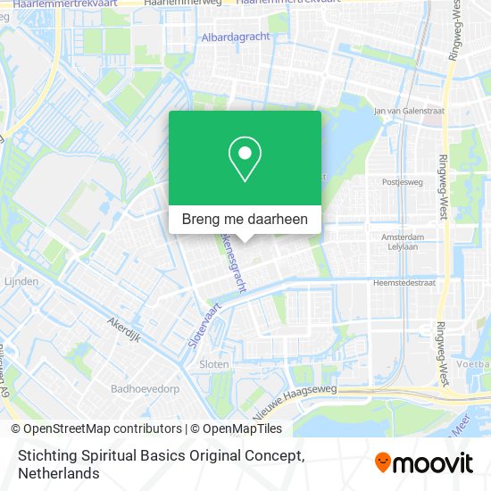 Stichting Spiritual Basics Original Concept kaart