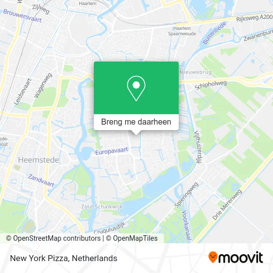 New York Pizza kaart